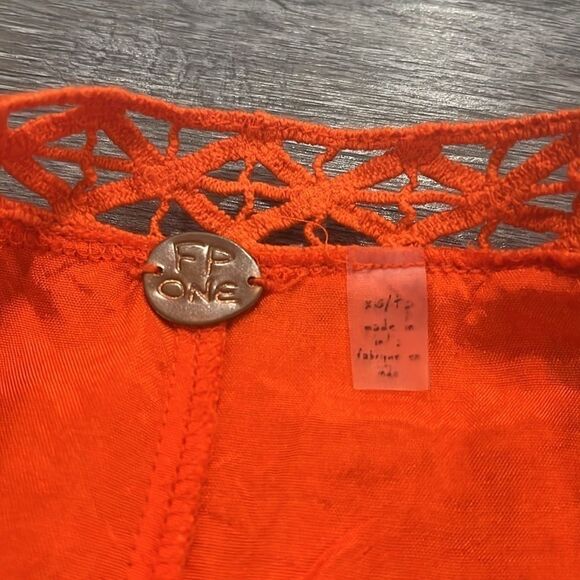 Free People FP One Free Priscilla Dress in coral -  xs/small ($128) - Picture 10 of 10
